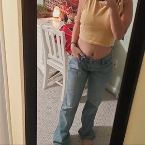 Vintage light wash Levi jeans